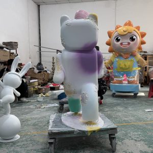 Custom cartoon character sculptures