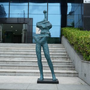 Modern Abstract Figure Sculpture