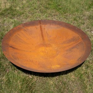 Weathering steel convex pot