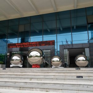 Mirror Stainless Steel Ball Outdoor Garden Decorations