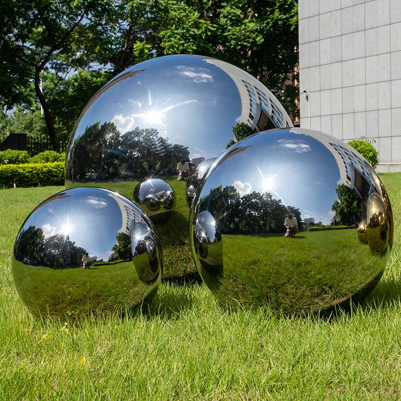 Stainless steel mirror ball outdoor garden decoration ball - Image 3