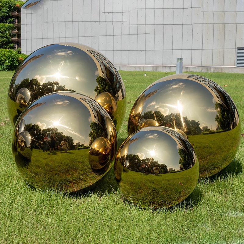 Stainless steel mirror ball outdoor garden decoration ball - Image 2