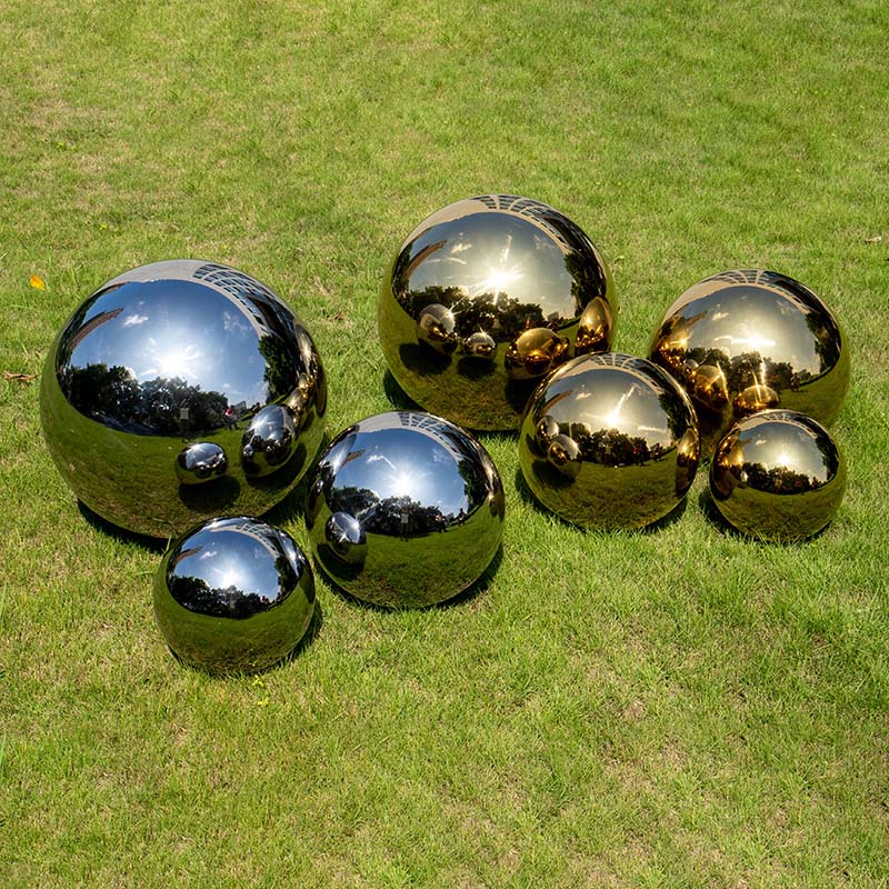 Stainless steel mirror ball outdoor garden decoration ball - Image 4