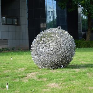 Metal Bloom Modern Art Stainless Steel Sculpture