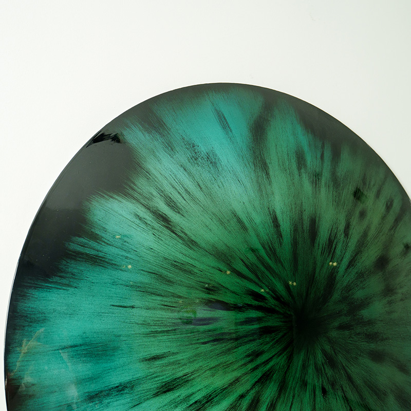 Emerald Eye Modern stainless steel wall art decoration - Image 2