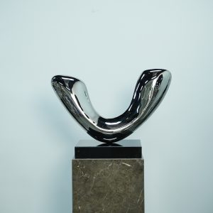 Arc of Elegance Modern Abstract Metal Art Sculpture