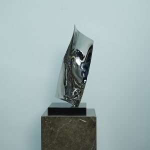 Wave Shape - Modern Stainless Steel Sculptures