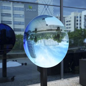 Sky mirror, convex mirror, mirror wall decoration