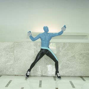 Blue Force Balance Sports Sculpture The perfect combination of modern strength and balance