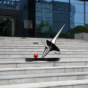 Rhythm of Rotation Metal Sculpture