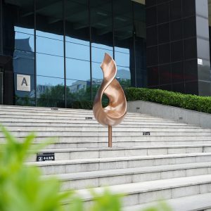Dance of Melody Modern Stainless Steel Sculpture