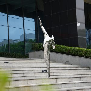Flying Soul Stainless Steel Sculpture