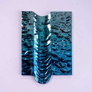 Water Wave Phantom Metal Wall Decoration