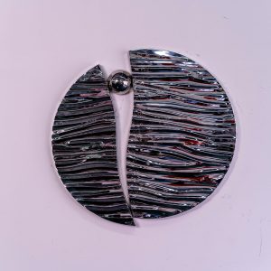 Harmonious Round Dance Stainless Steel Wall Decor Modern Artwork